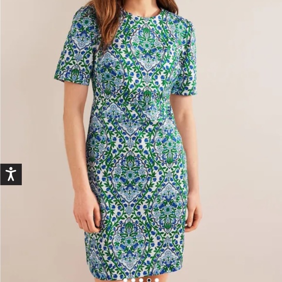 SOLD ON X POST - Boden Cotton Mini Shift Dress - Picture 10 of 13